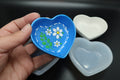 Mini Heart Dish Silicone Mold #8 By Lydia May Dot Art Depot Mould image 0