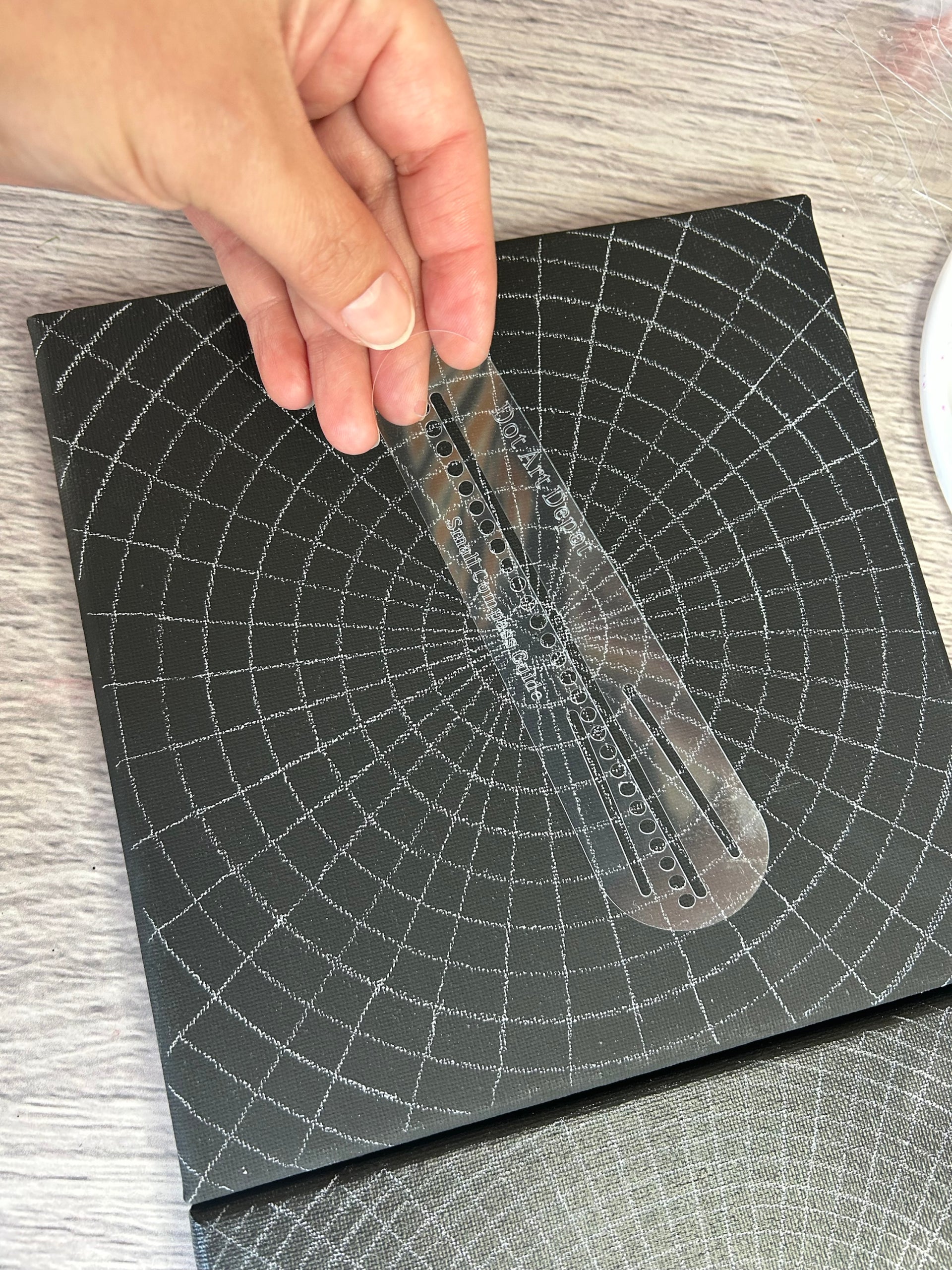 Transparent Flexible SMALL COMPASS GUIDE image 0