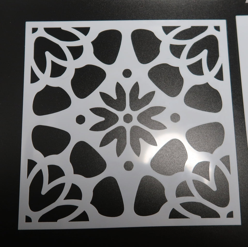 Set of 4 - 6" Mandala Stencils (Pack #1) image 3