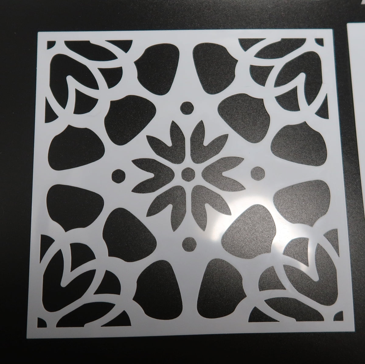 Set of 4 - 6" Mandala Stencils (Pack #1) image 3