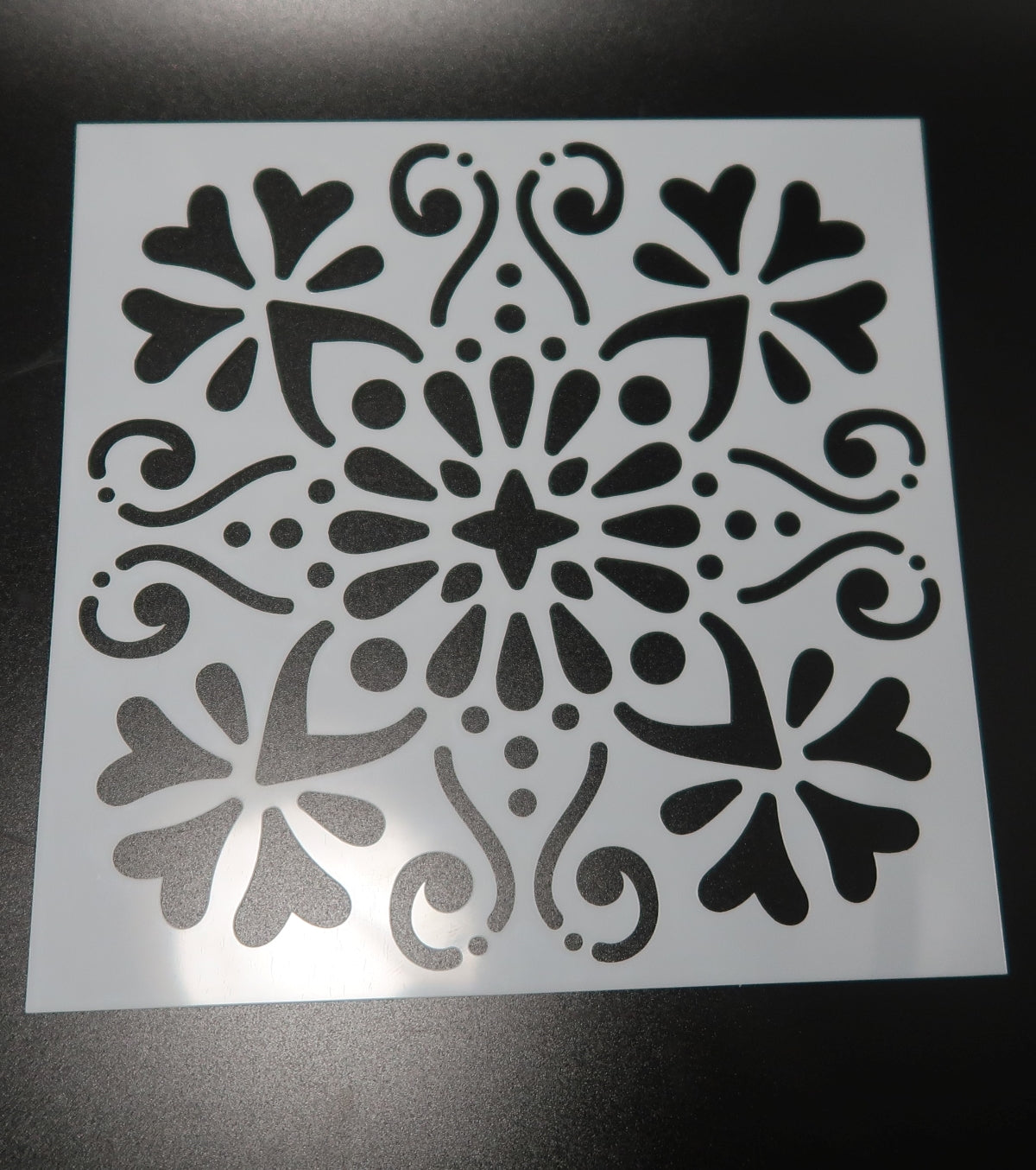 Set of 4 - 6" Mandala Stencils (Pack #3) image 4