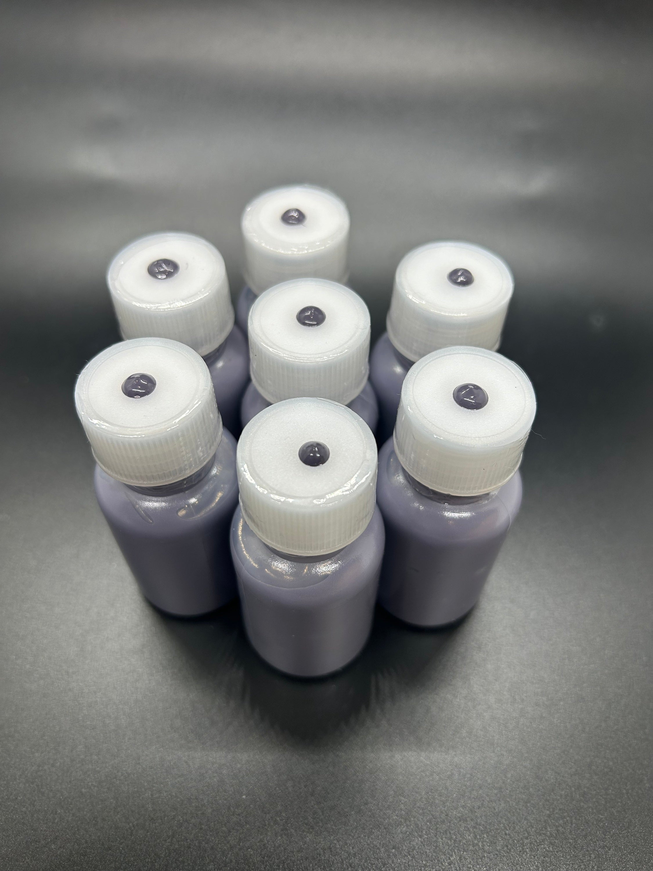 Squeeze Bottle 3D Acrylic Paint Mix For Raised Dots PAINT by Lydia May - dark gray image