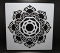 7 3/4" Mandala Stencil (B3) image 0