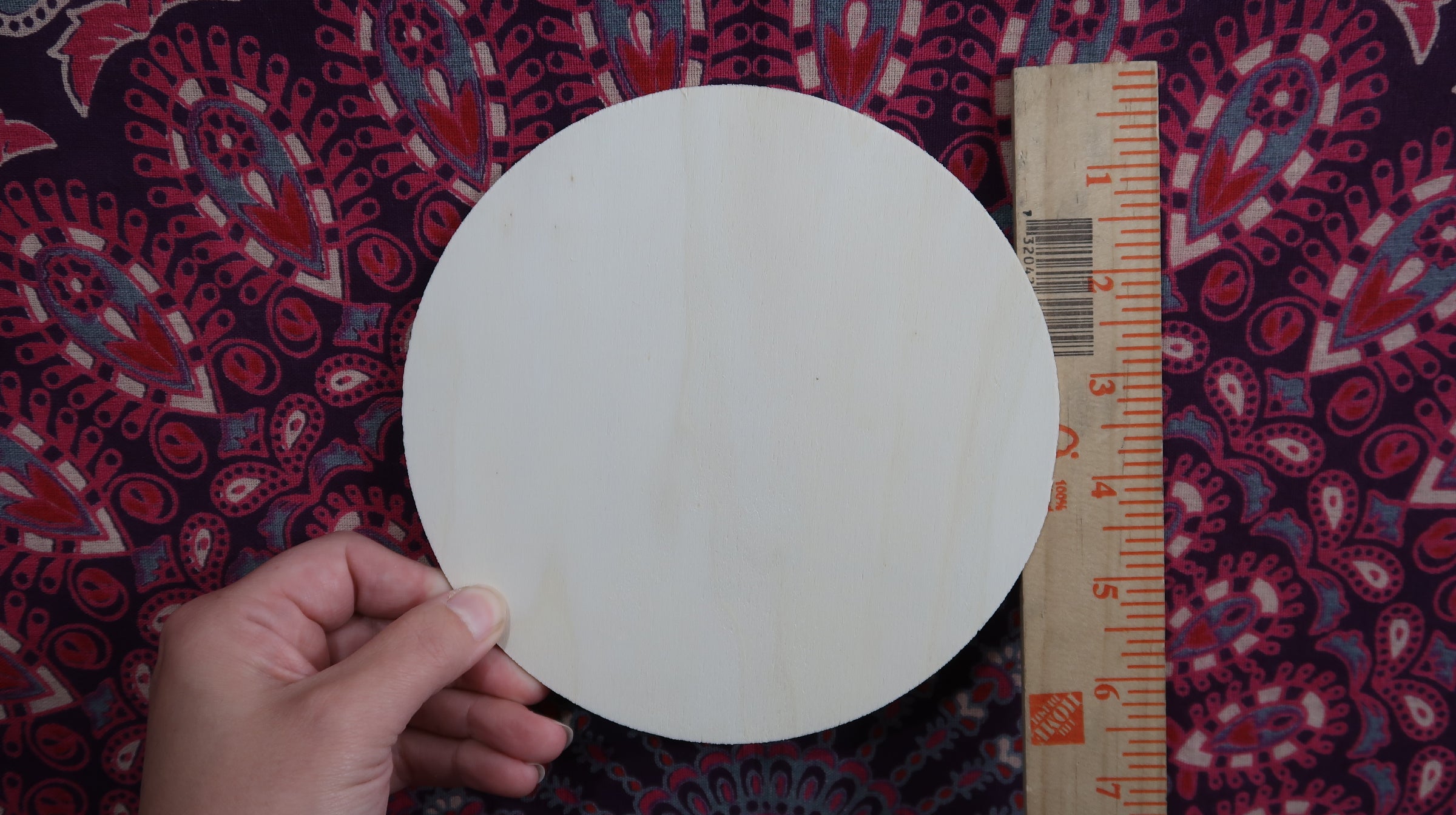 Wooden Disc Blanks. 6 inches. Dot Mandala Art image 7