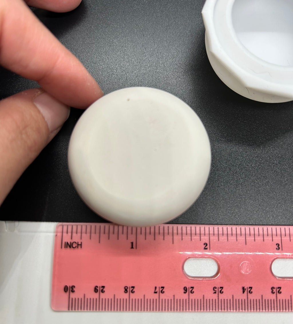 Small Round Disk Stone Silicone Mold 2” image 8
