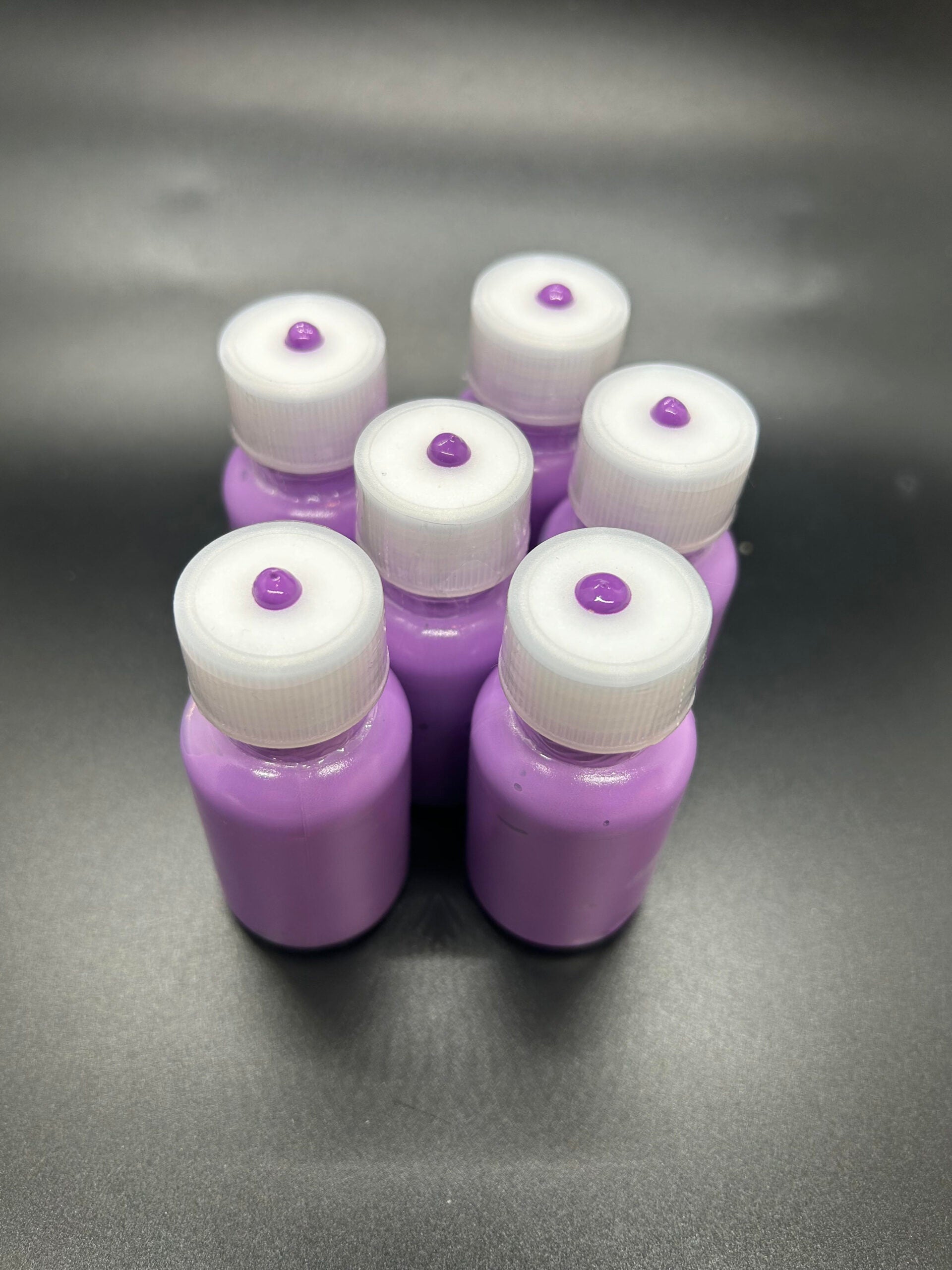 Squeeze Bottle 3D Acrylic Paint Mix For Raised Dots PAINT by Lydia May - purple image