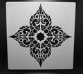 7 3/4" Mandala Stencil (B2) image 0