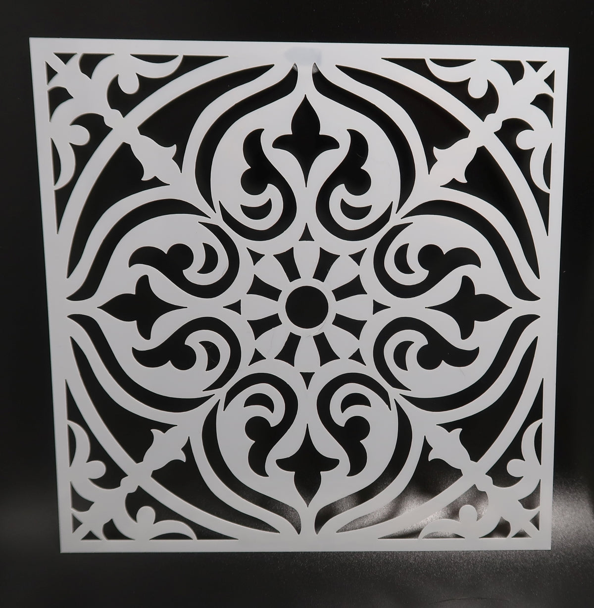 Set of 4 - 6" Mandala Stencils (Pack #3) image 1