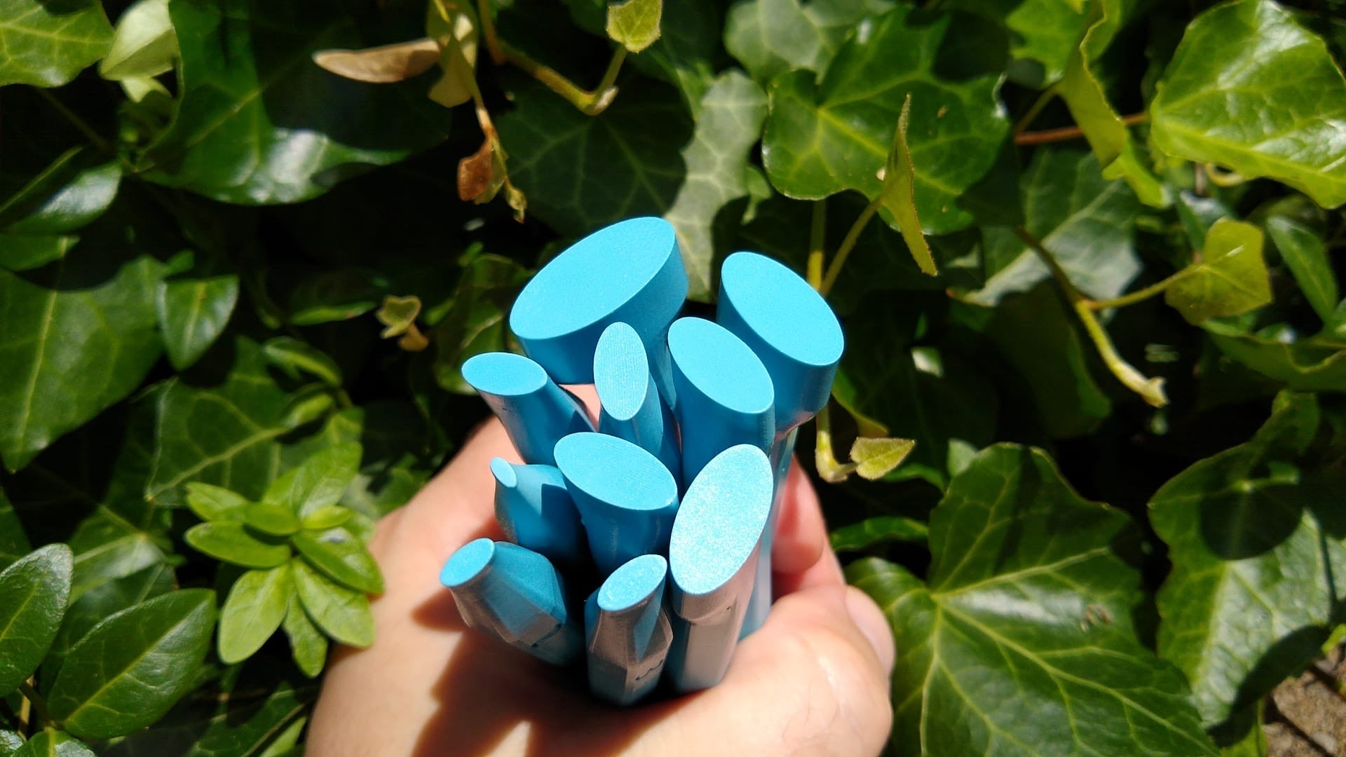 OVAL Dotting Tool Set Beautiful Blue 10 pieces image 2