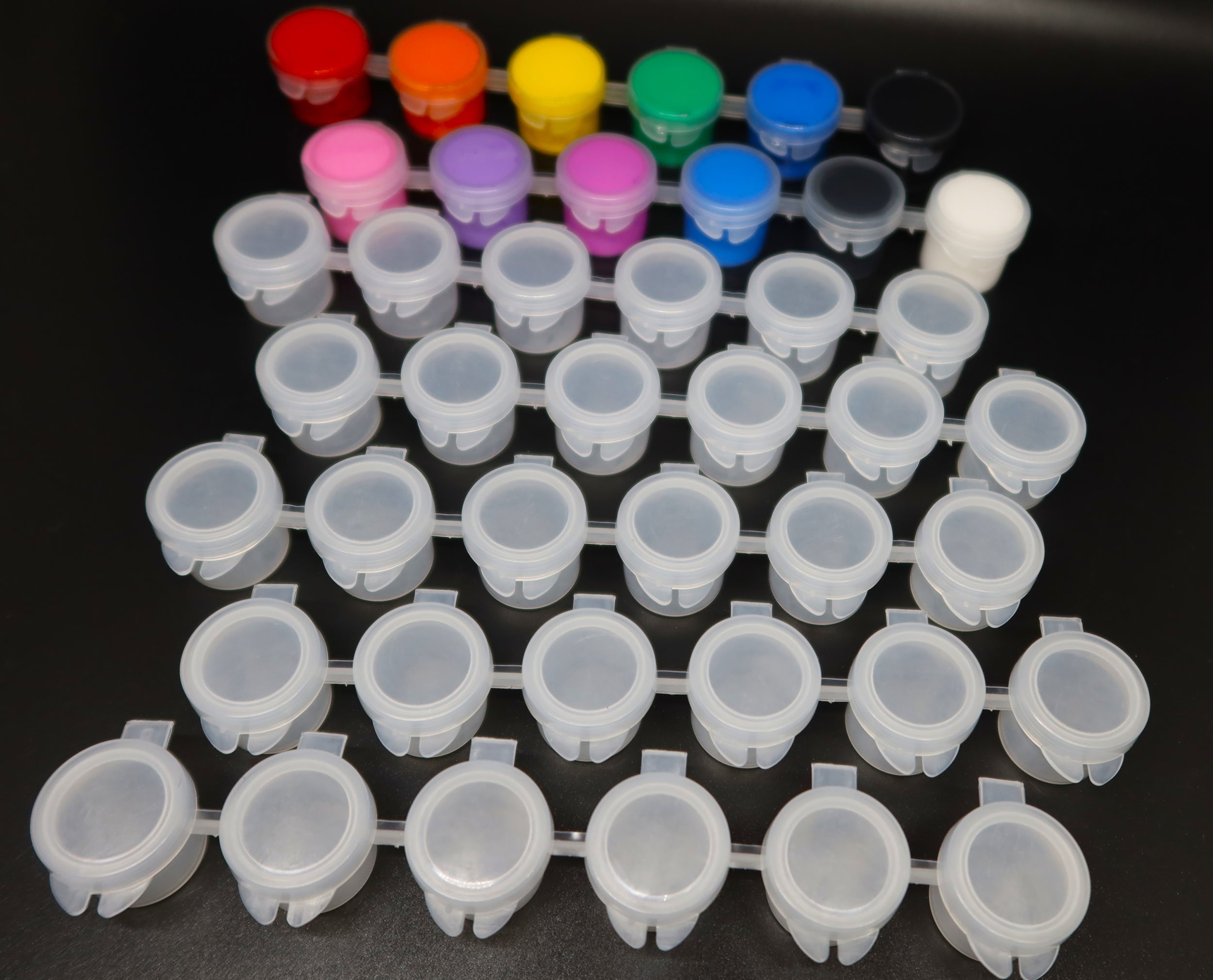 Paint Pot Strip of 6 Paint Preserver image 0