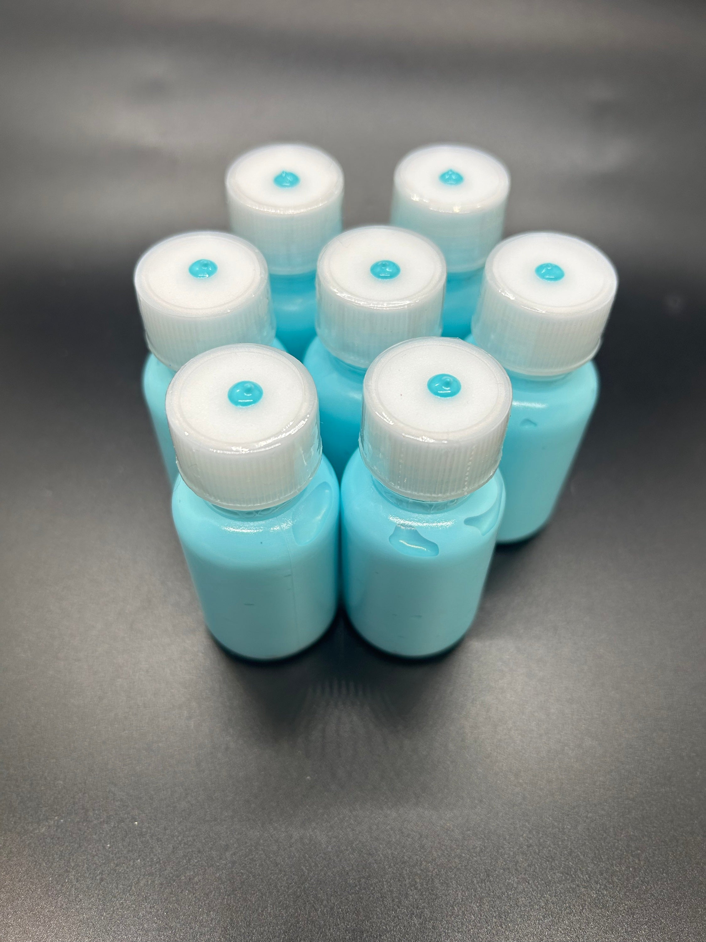 Squeeze Bottle 3D Acrylic Paint Mix For Raised Dots PAINT by Lydia May - light turquoise image