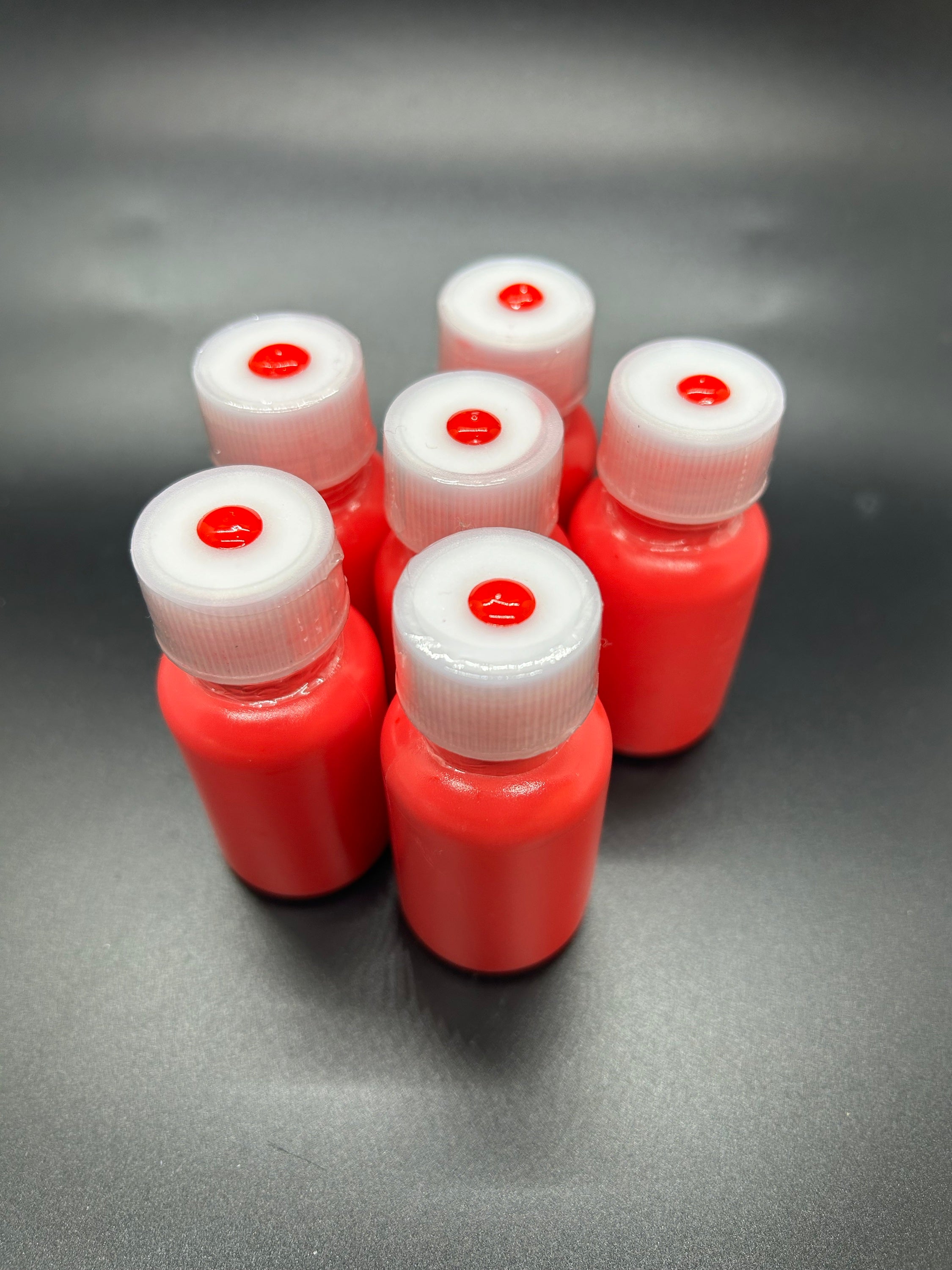 Squeeze Bottle 3D Acrylic Paint Mix For Raised Dots PAINT by Lydia May - red image