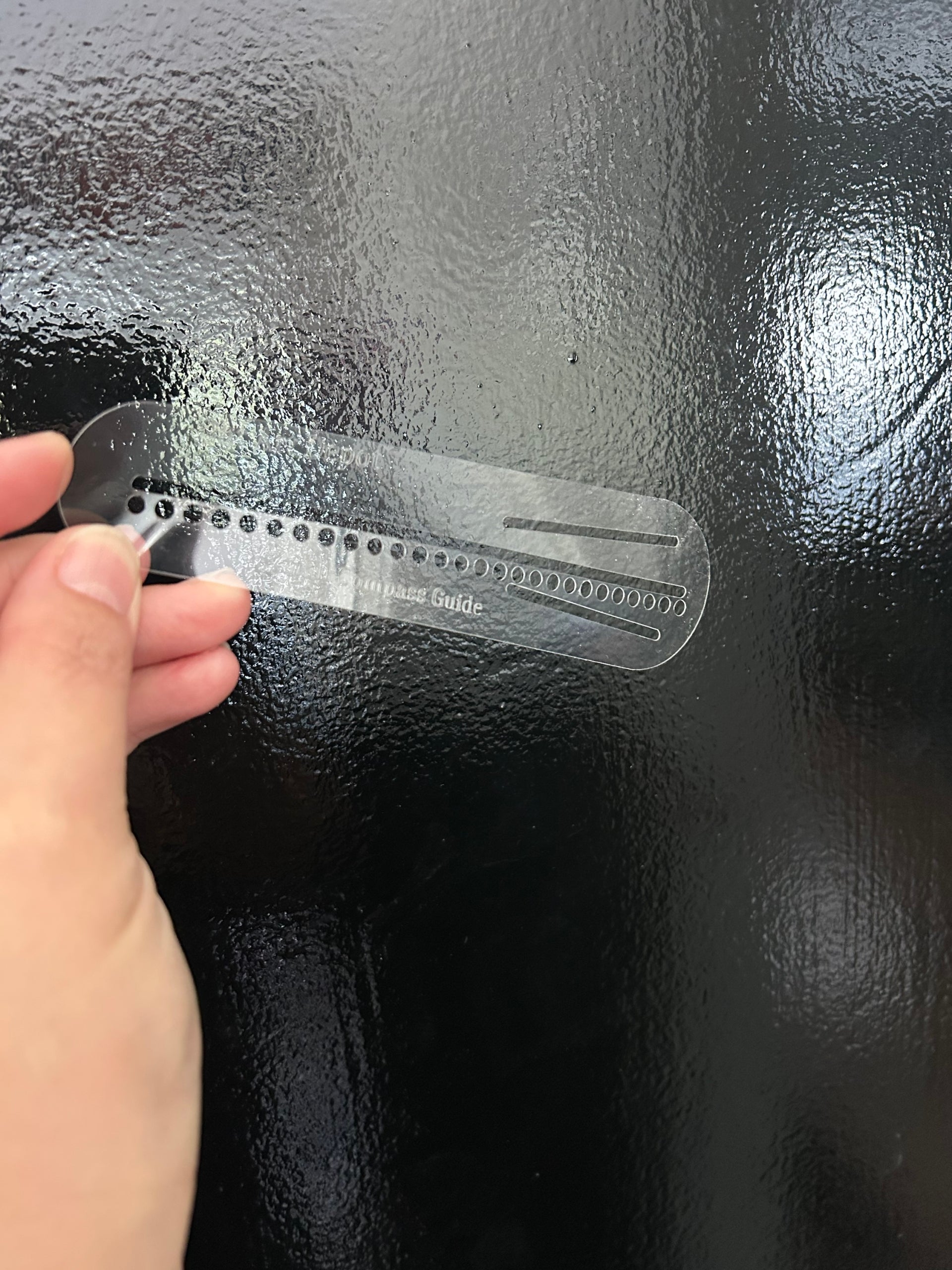 Transparent Flexible SMALL COMPASS GUIDE image 1