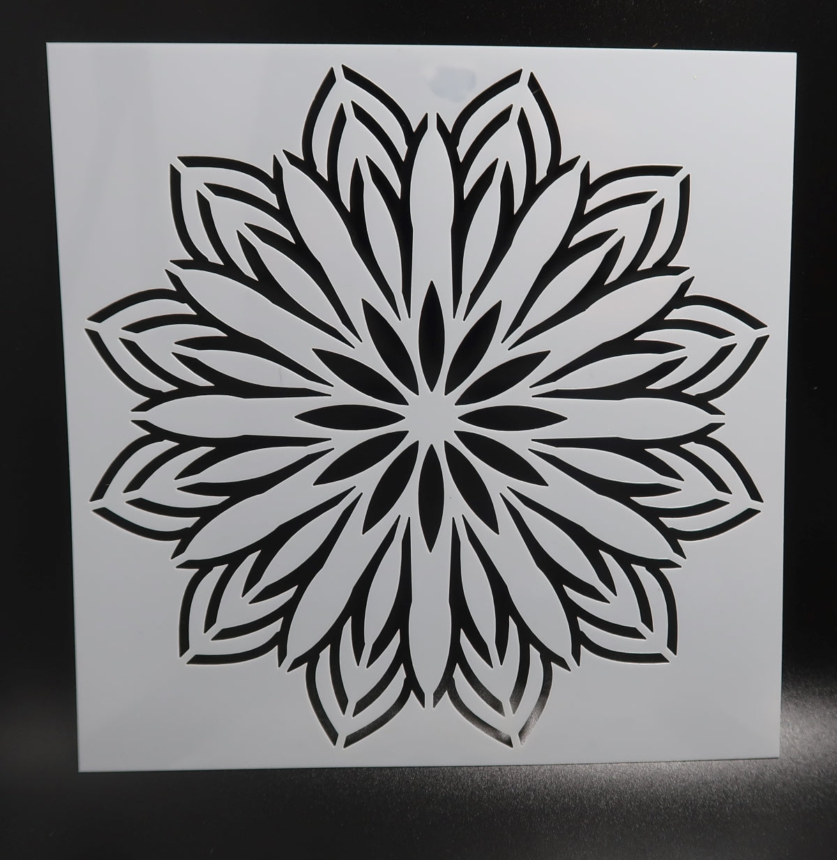 Set of 4 - 6" Mandala Stencils (Pack #4) image 1