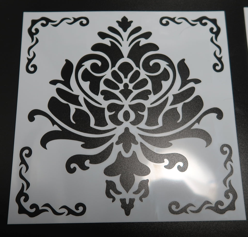 Set of 4 - 6" Mandala Stencils (Pack #2) image 3
