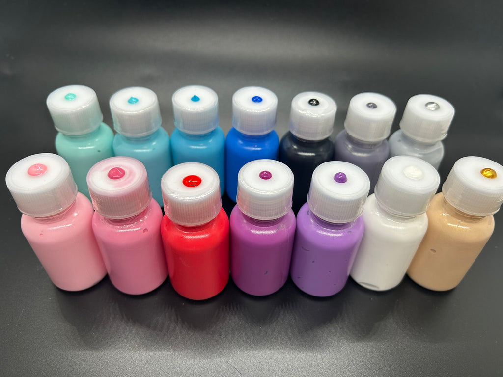 Squeeze Bottle 3D Acrylic Paint Mix For Raised Dots PAINT by Lydia May image 0