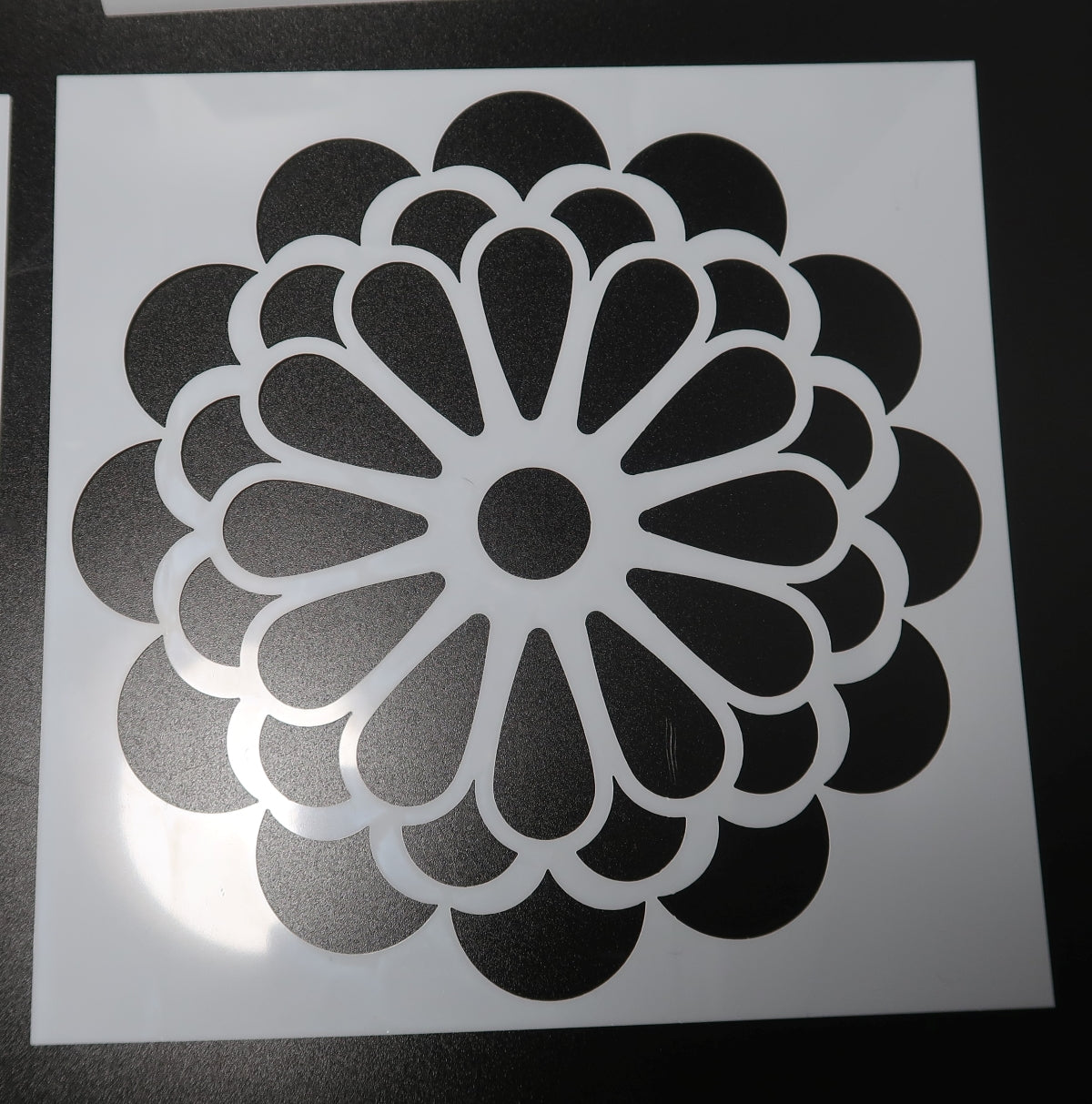 Set of 4 - 6" Mandala Stencils (Pack #1) image 4