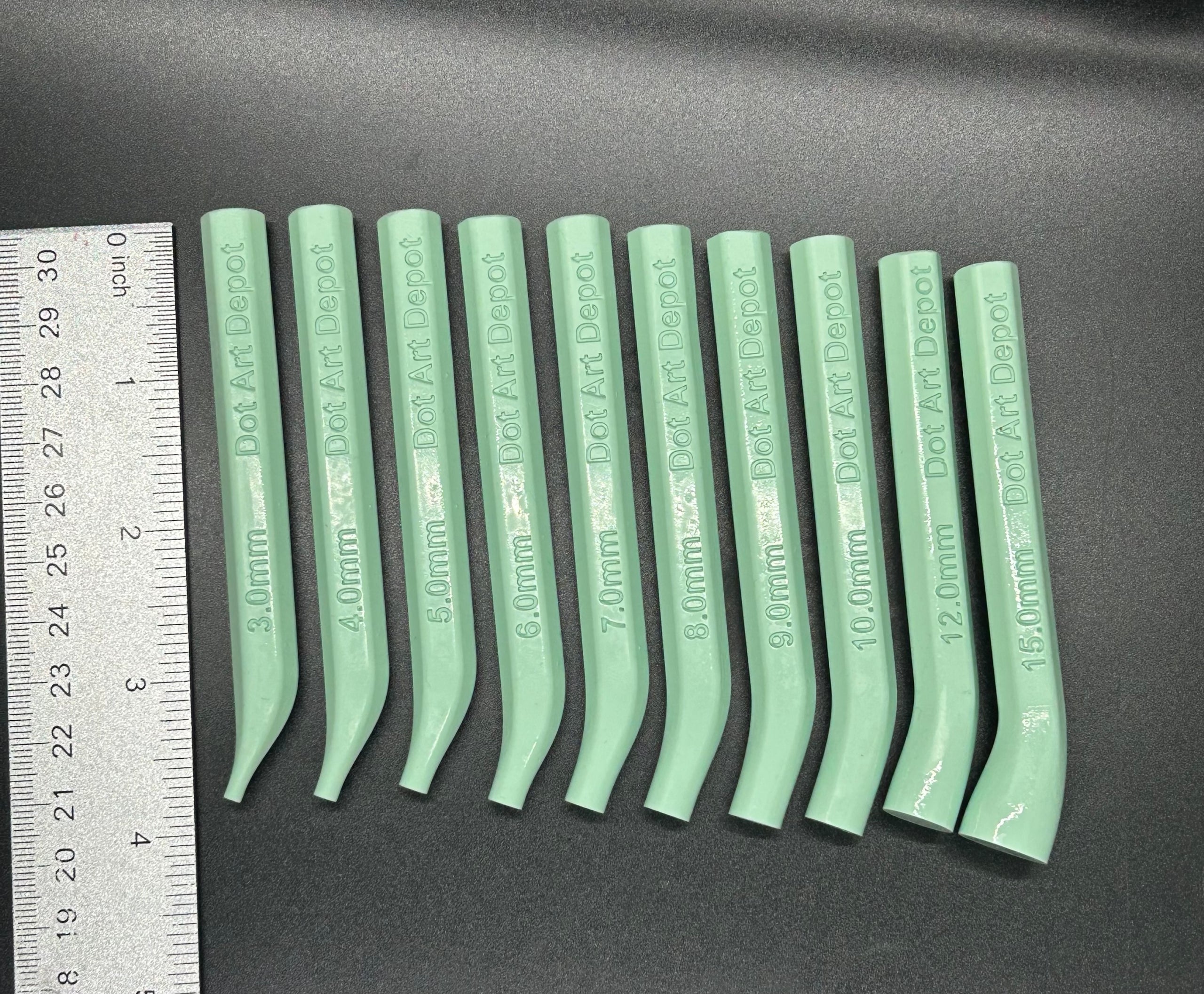 Mint 10 piece ANGLED Dotting Tool Set image 1