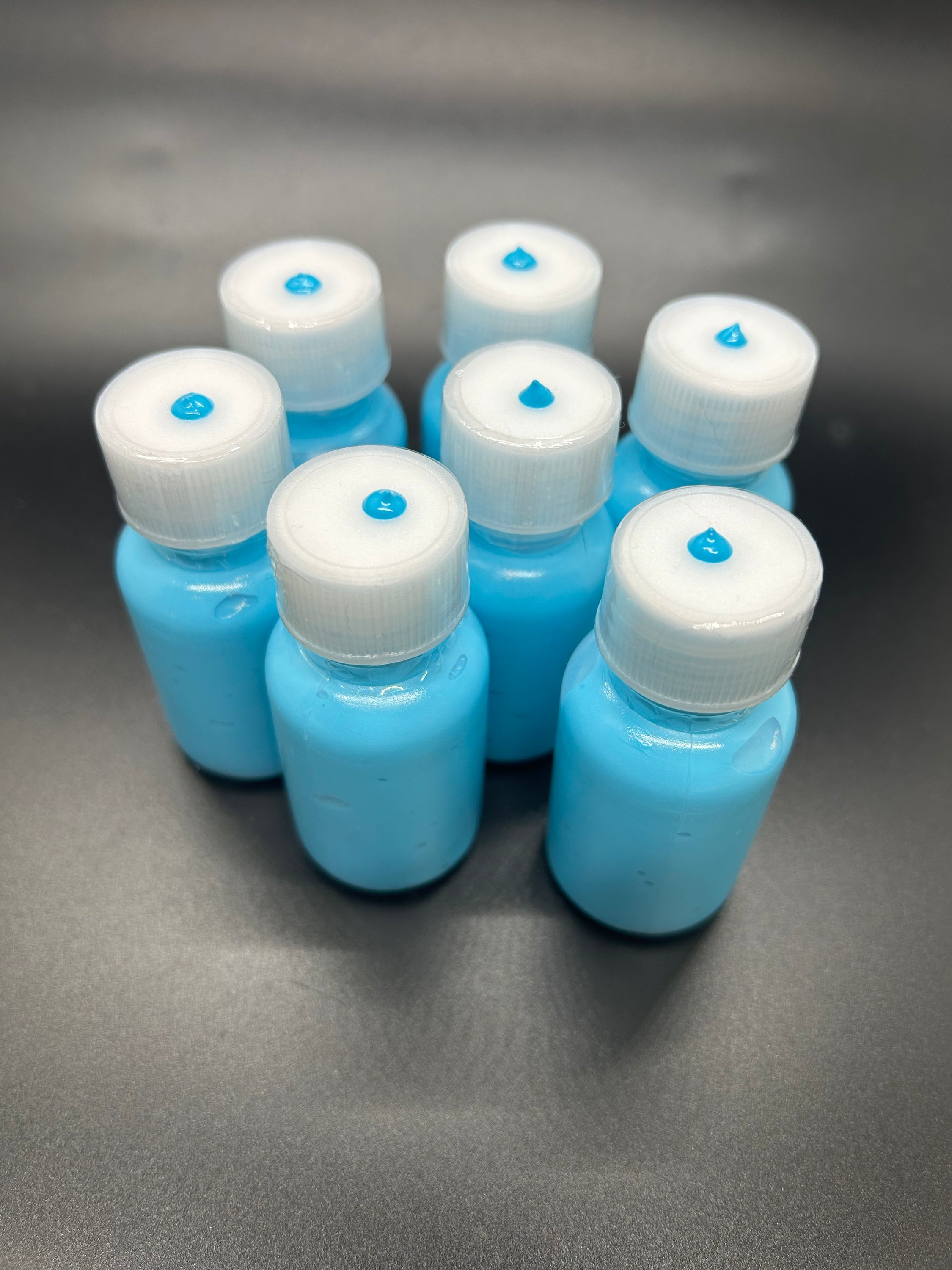 Squeeze Bottle 3D Acrylic Paint Mix For Raised Dots PAINT by Lydia May - turquoise image