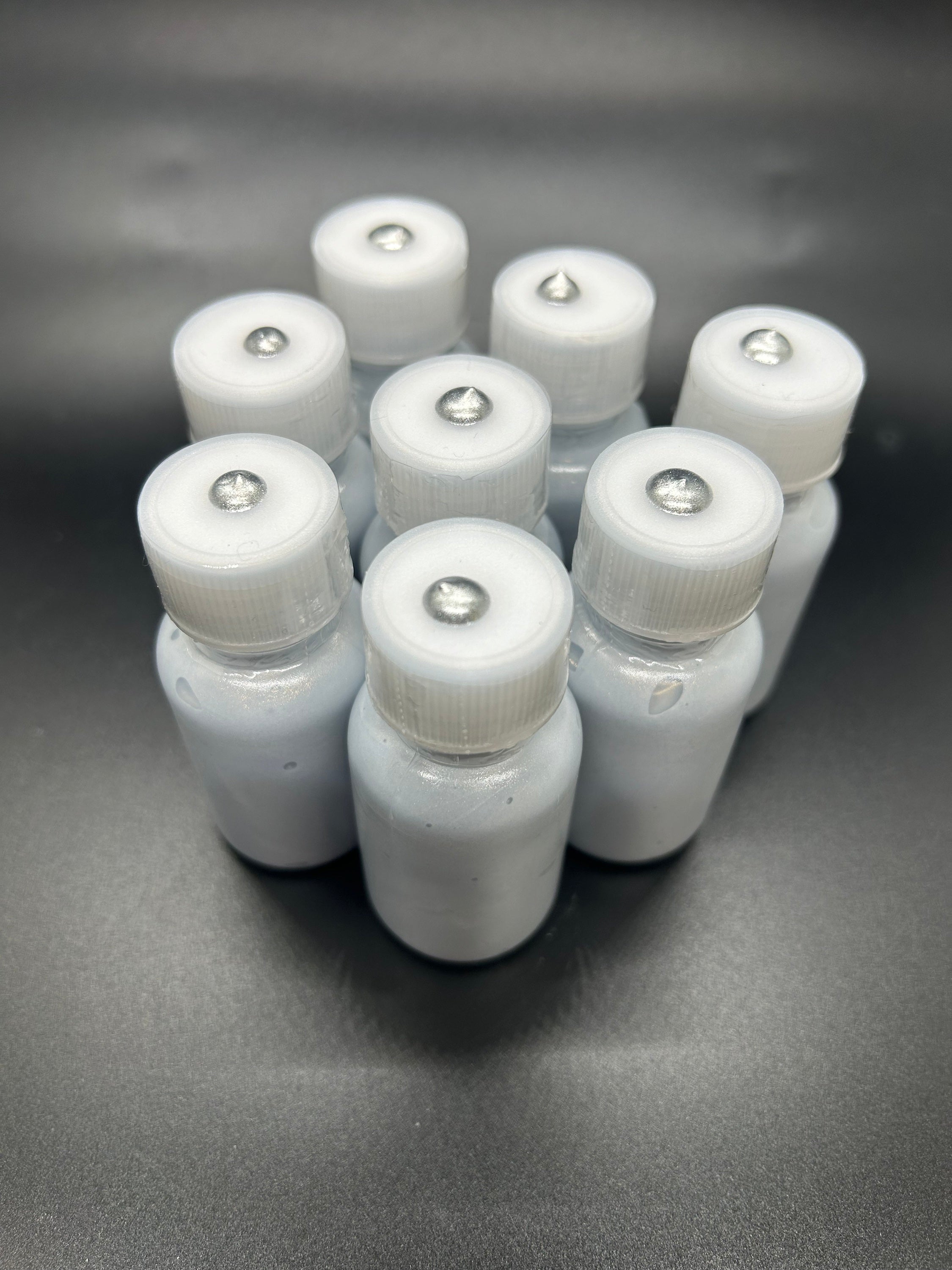Squeeze Bottle 3D Acrylic Paint Mix For Raised Dots PAINT by Lydia May - silver image