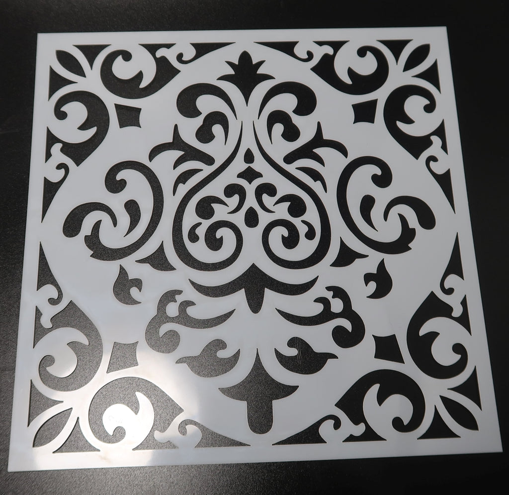 Set of 4 - 6" Mandala Stencils (Pack #2) image 4