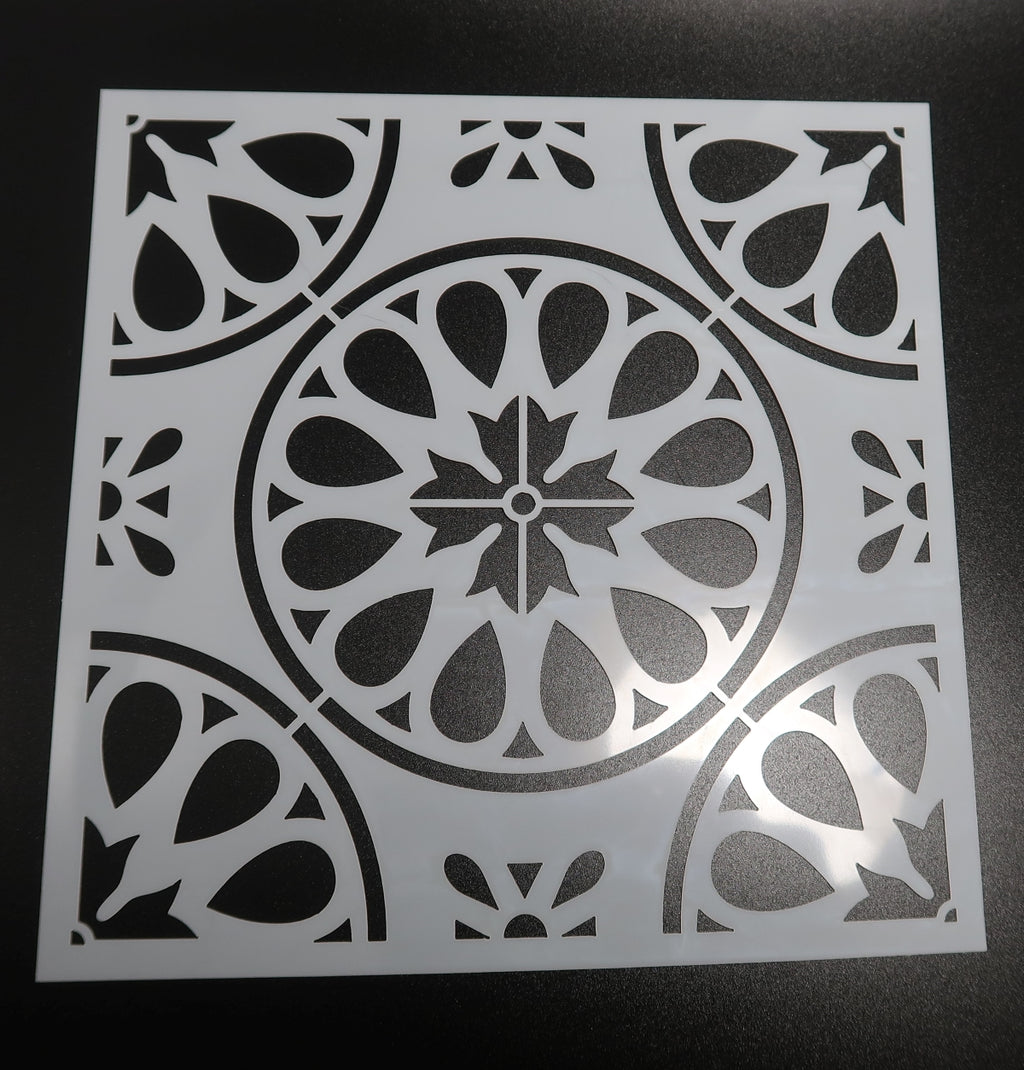 Set of 4 - 6" Mandala Stencils (Pack #4) image 3