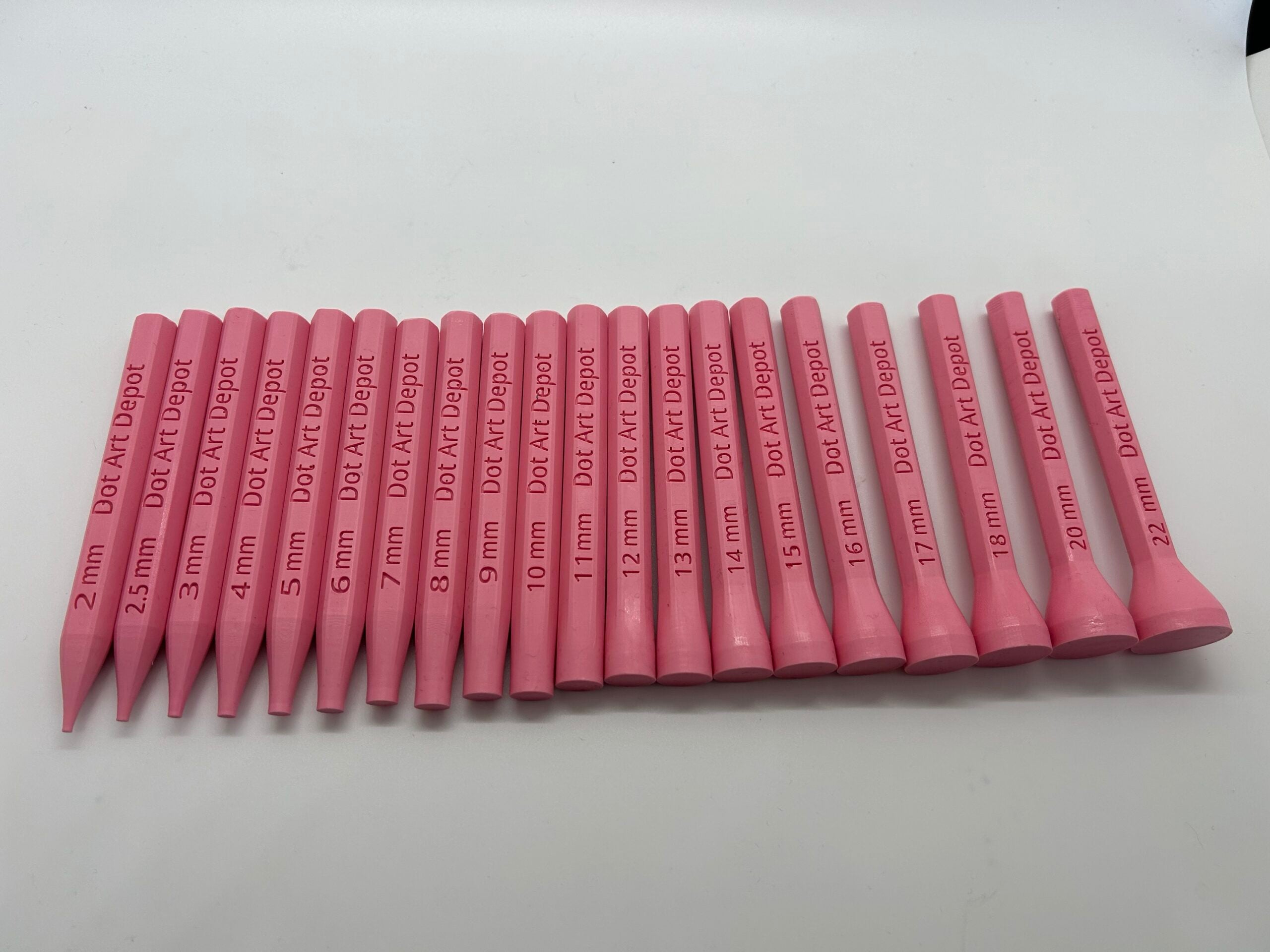 20 piece PINK Dotting Tool Set image 4