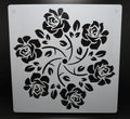 7 3/4" Rose Mandala Stencil (B1) image 0