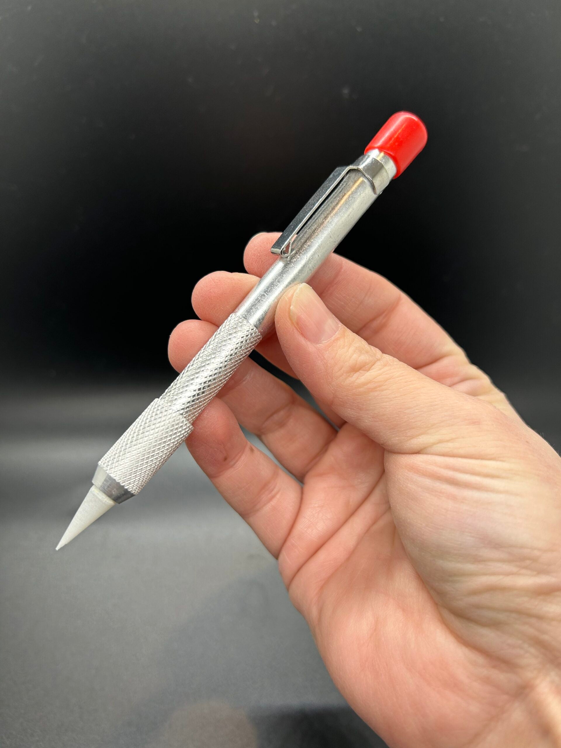 Soapstone holder Stick for Drawing Guidelines in Dot Mandala Painting Slate Chalk image 0