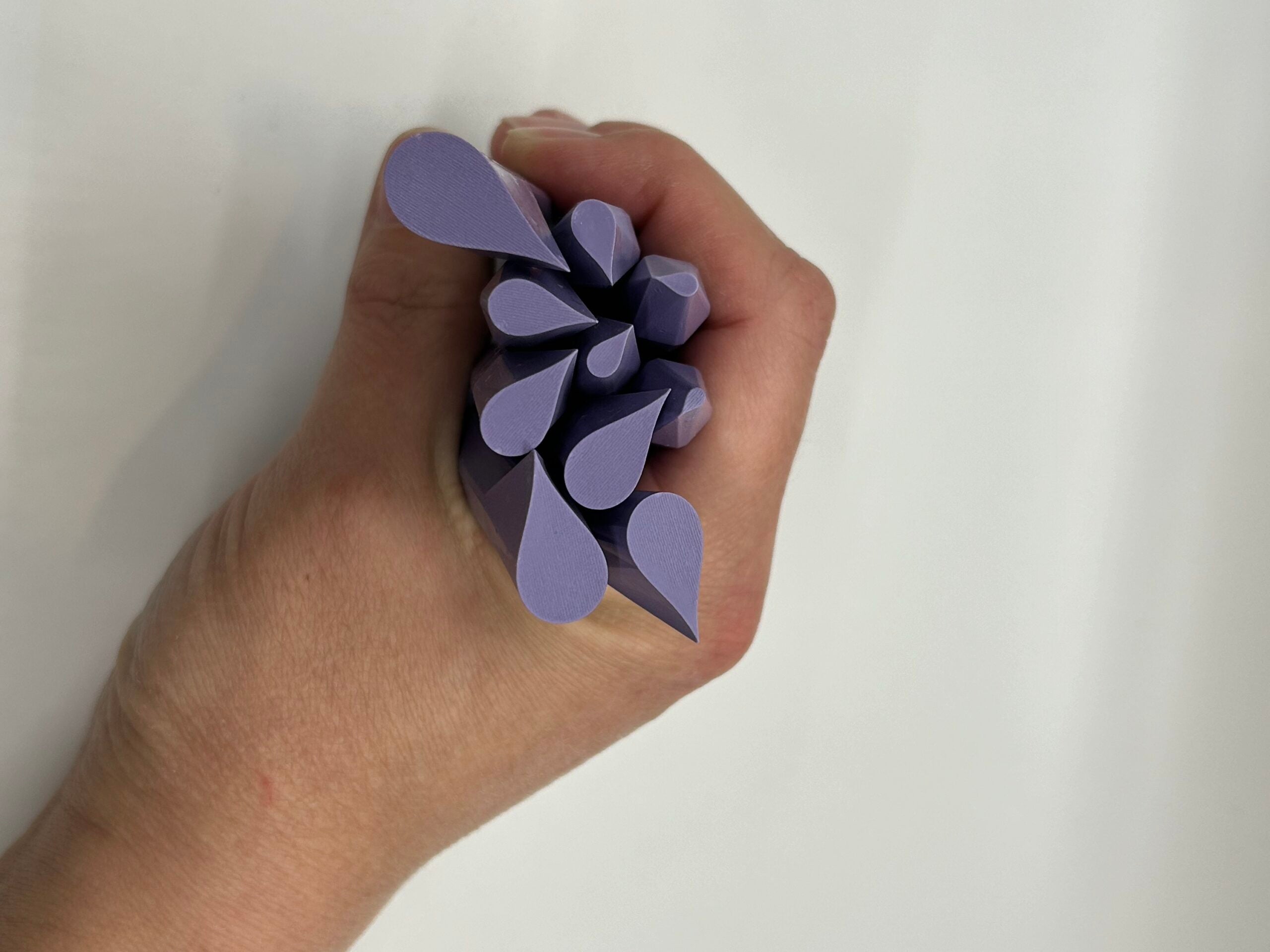 PETAL shaped dotting tools Pretty Purple 10 piece set image 8
