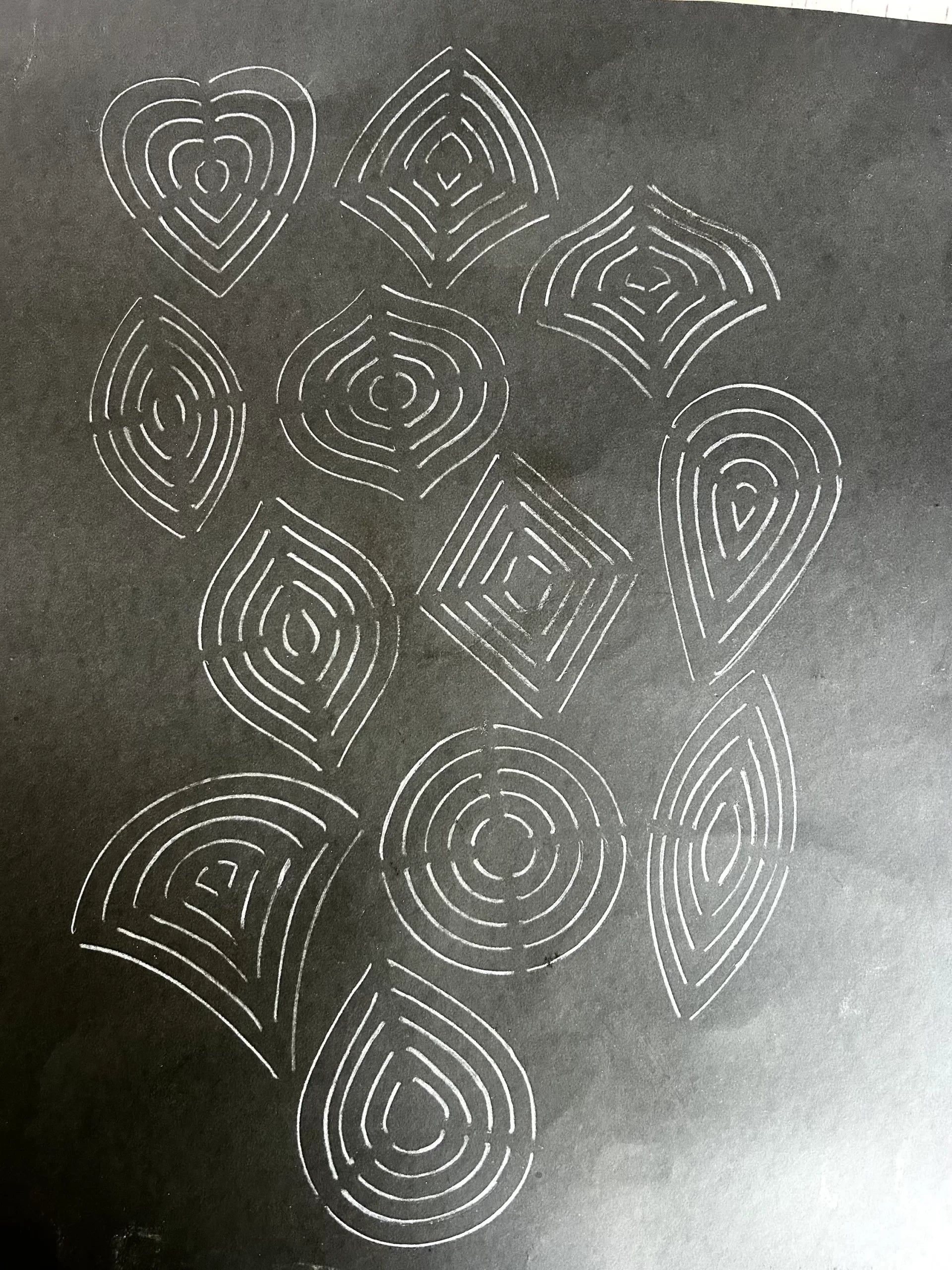 Lydia May’s Mandala Painting 12 EARTH ELEMENTS Stencil Shapes image 1