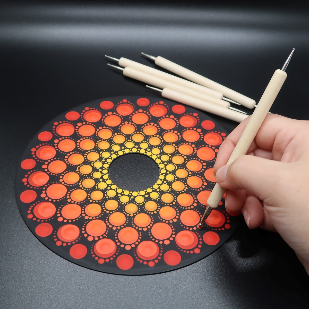 Micro Dots Dotting Tool Acrylic Tool for Dot Mandala Art Mini 
