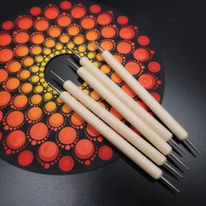 Kneaded Eraser and Soapstone Stick for Dot Mandala Painting Kit Lydia May's  Dotting tools – Dot Art Depot