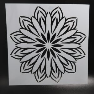 Set of 4 – 6″ Mandala Stencils (Pack #4)