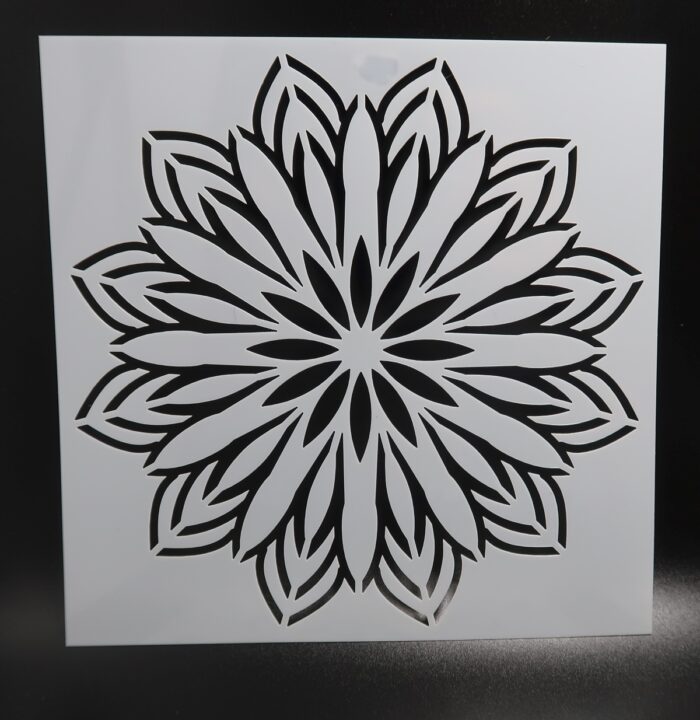 Set Of 4 – 6″ Mandala Stencils (pack #4) – Dot Art Depot