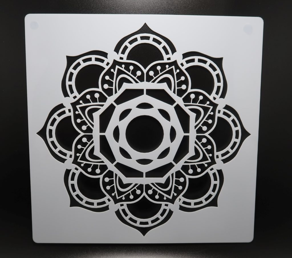 7 3/4″ Mandala Stencil (B3) – Dot Art Depot