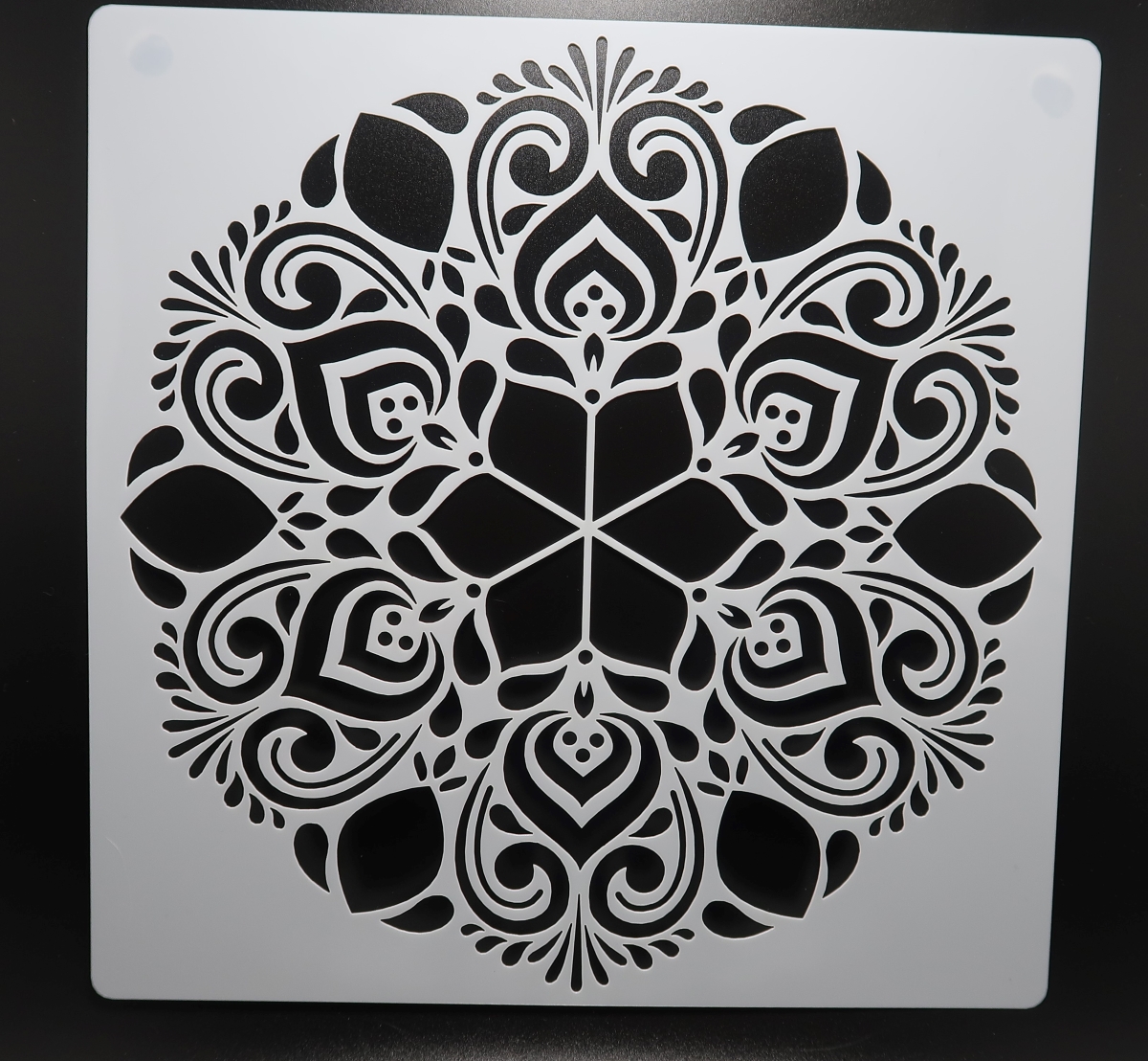 7 3/4″ Mandala Stencil (B4) – Dot Art Depot