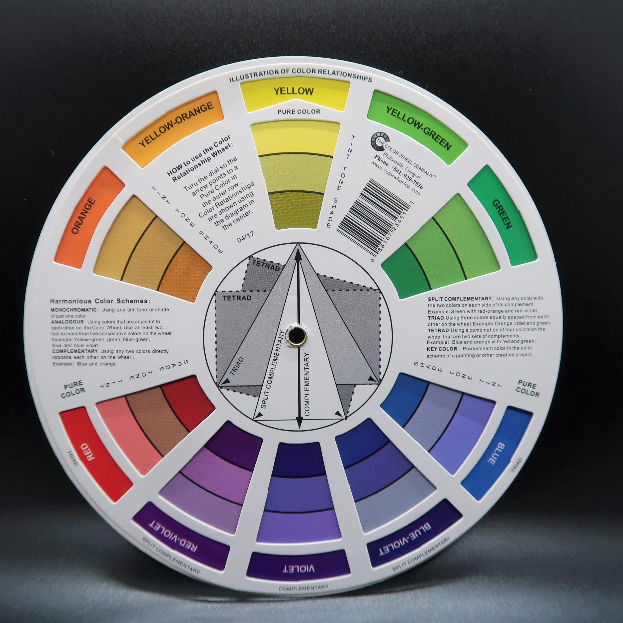 Color Wheel For Perfect Color Harmonies