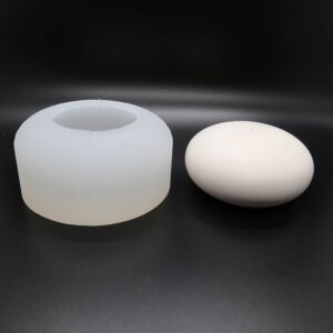 Thick 3.75″ Stone Silicone Mold #6 Rock Mould
