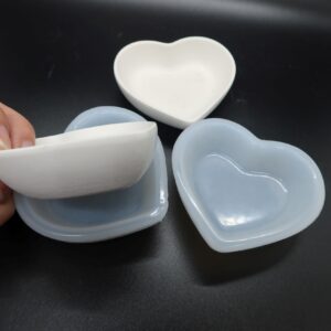 Mini Heart Dish Silicone Mold #8 By Lydia May Dot Art Depot Mould