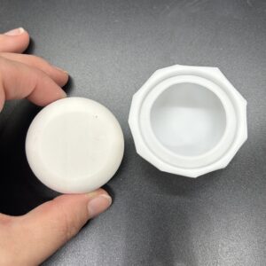 Small Round Disk Stone Silicone Mold 2”