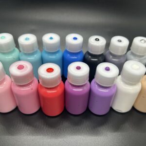 Squeeze Bottle Acrylic Paint Mix For Raised Dots PAINT KIT by Lydia May